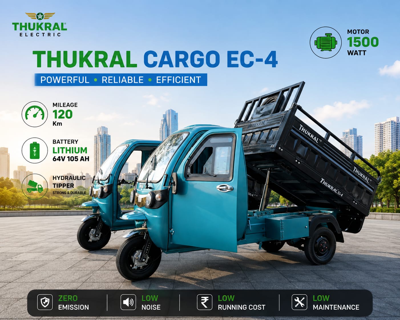 Electric Cargo Vehicle in Patna